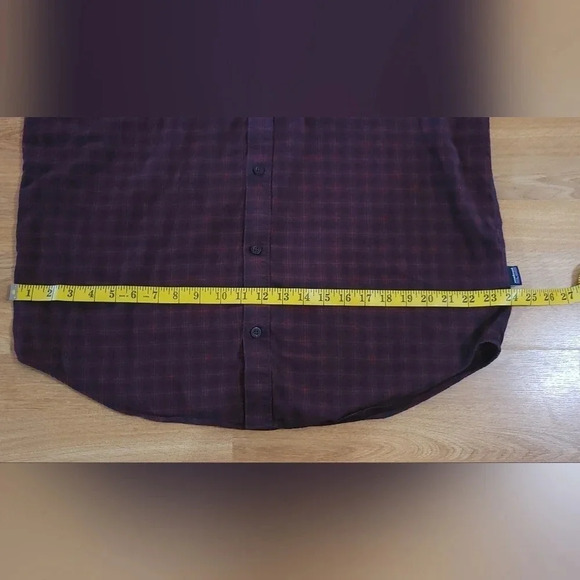 Patagonia Men’s Long Sleeve Organic Cotton Button Down Shirt Size Large‎ EUC - Picture 12 of 14